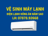 VỆ SINH MÁY LẠNH